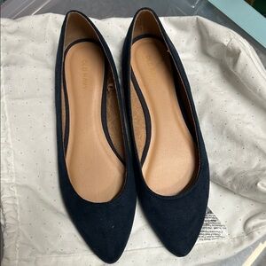 Old Navy Pointy Ballet Suede Flat